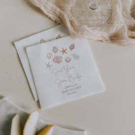 Servilleta De Papel Sea You soon Coastal Baby Shower