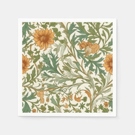 Servilleta De Papel Seamless Arts and Crafts style repeating pattern