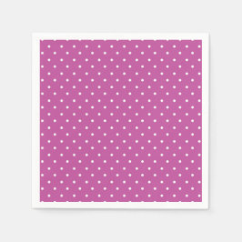 Servilleta De Papel Seamless magenta background polka dot pattern