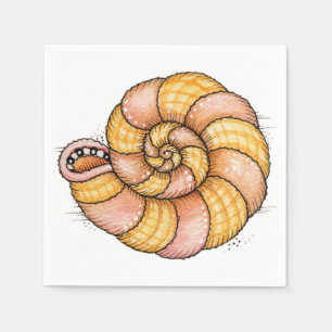 Servilleta De Papel Seashell - servilletas de papel
