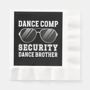 Servilleta De Papel Seguridad de Comp de Baile Hermano de un Bailarín