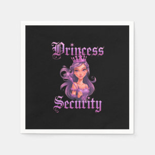 Servilleta De Papel Seguridad de la Princesa: protege tu pequeña regal