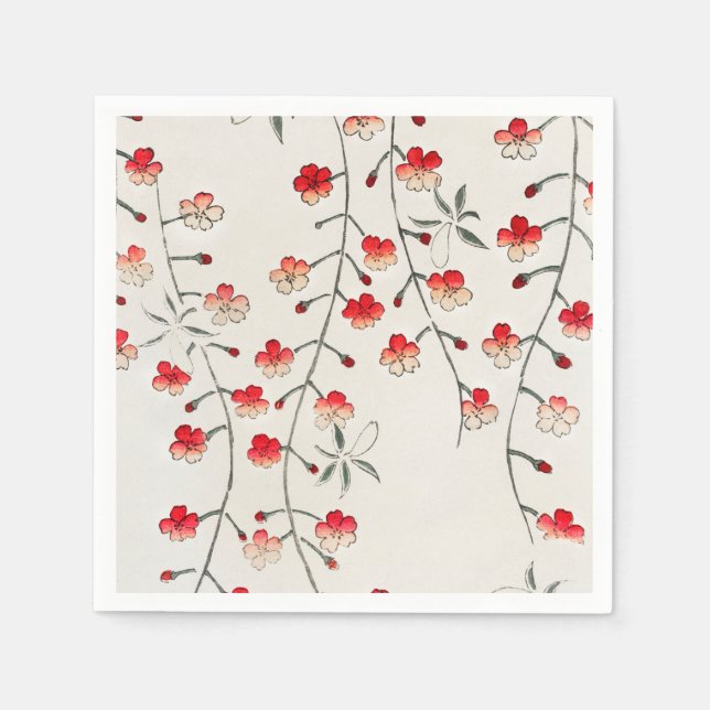servilleta de PAPEL : SEITEI : BLOSSOMS CHERRY (Anverso)