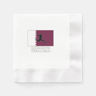 Servilleta De Papel Selección Nacional de Fútbol de Qatar