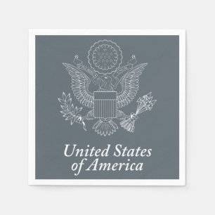 Servilleta De Papel sello de EE.UU.