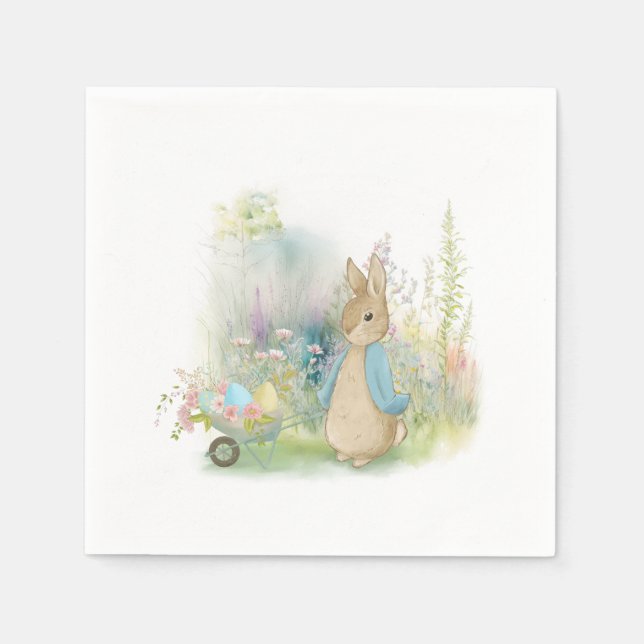 Servilleta De Papel Semana Santa Peter Rabbit Napkins (Anverso)