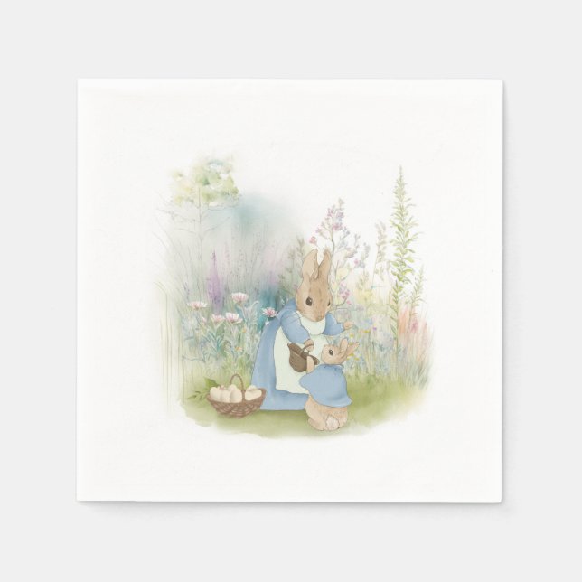 Servilleta De Papel Semana Santa Peter Rabbit Napkins (Anverso)