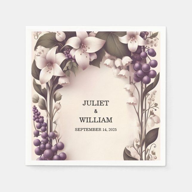 Servilleta De Papel Semilla Granja Rural Madera Fruta de la marfil Bod (Anverso)