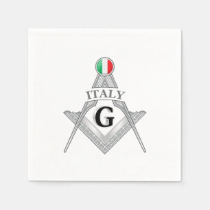 Servilleta De Papel señal de la masonería italiana