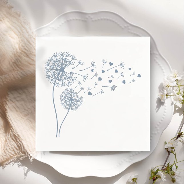 Servilleta De Papel Sencilla Dandelia Minimalista (Subido por el creador)