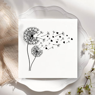 Servilleta De Papel Sencilla Dandelia Minimalista