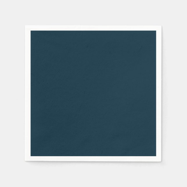 Servilleta De Papel Sencilla Fiesta Azul Oscuro Bold (Anverso)