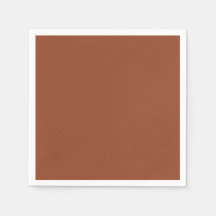 Sencilla Terracota Cocktail Napkins