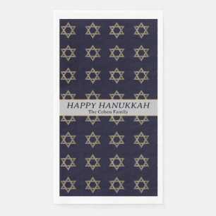 Servilleta De Papel Sencilla y elegante fotografía familiar Hanukkah