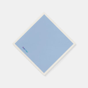 Servilleta De Papel Sencillo logo de personalizado minimalista y elega