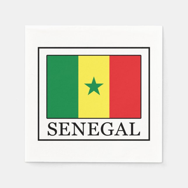 Servilleta De Papel Senegal (Anverso)