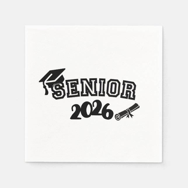 Servilleta de papel Senior 2026 (Anverso)