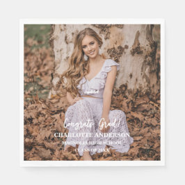 Servilleta De Papel Senior Congratulations Graduate Photo