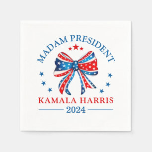 Servilleta De Papel Señora Presidenta Kamala Harris