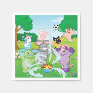 Servilleta De Papel Sensación de verano Sprinkler