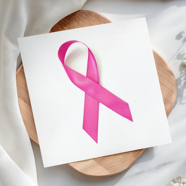 Servilleta De Papel Sensibilización sobre el cáncer de mama en cinta r (Subido por el creador)