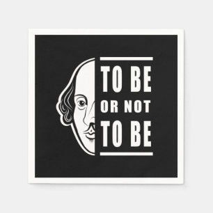 Servilleta De Papel Ser O No Ser Shakespeare Cita A Tespio