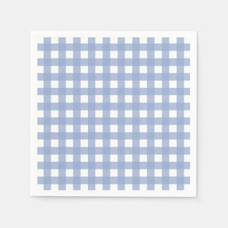 Servilleta De Papel Serenity Blue Gingham