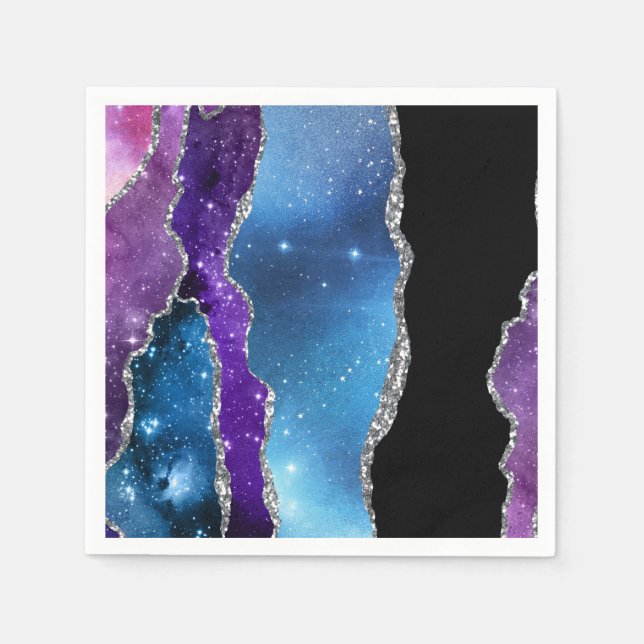 Servilleta De Papel Serie Galaxy Agata Diseño 7 (Anverso)