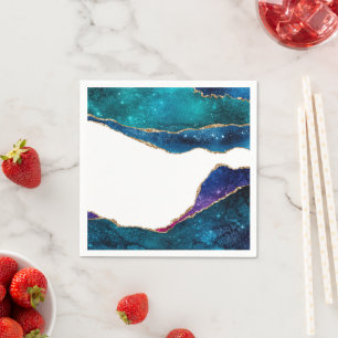 Servilleta De Papel Serie Galaxy Agate Diseño 3  
