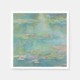 Servilleta De Papel Serie Water Lilies de Claude Monet