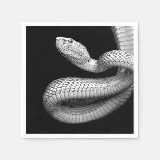 Servilleta De Papel Serpiente (Anverso)