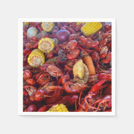 Servilleta De Papel serpiente de cóctel de langosta