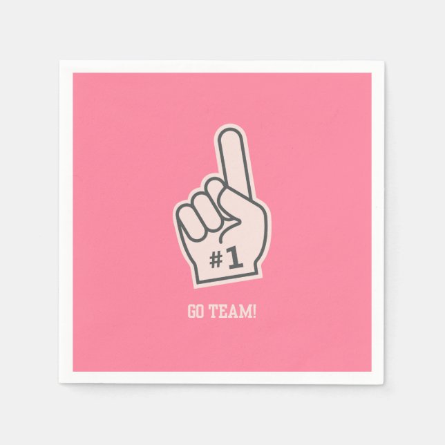 Servilleta De Papel Serpín de fútbol de Girlie (Anverso)