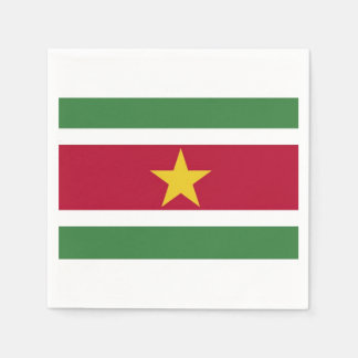Servilleta De Papel Servetten "Surinaamse vlag".