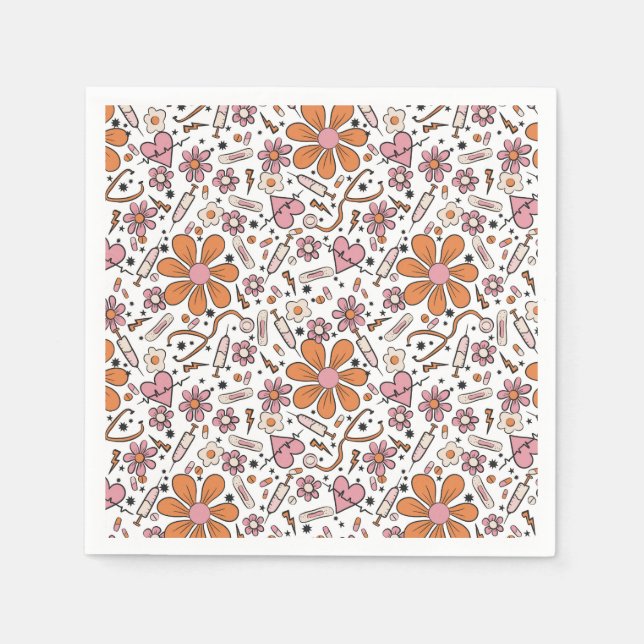 Servilleta De Papel Servicios de atención de la salud de los miembros  (Anverso)