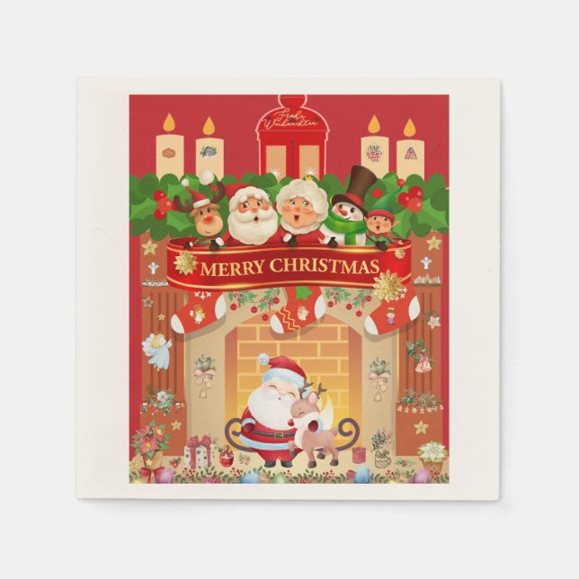 Servilleta De Papel Serviette (Anverso)