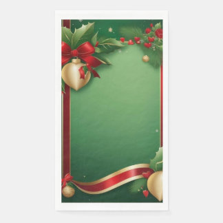 Servilleta De Papel Serviette en Papier "Houx"