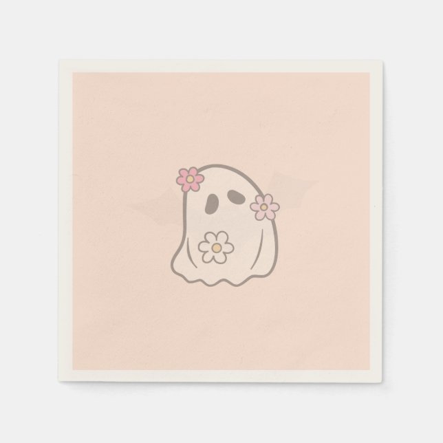 Servilleta De Papel Serviettes Fête d'Halloween Girly Fille (Anverso)