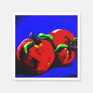 Servilleta De Papel Servilletas abstractas de Apple