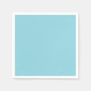 Servilleta De Papel Servilletas azules cielo sólidas lindas