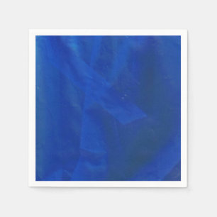 Servilleta De Papel Servilletas azules con un diseño ondulado