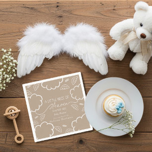 Servilleta De Papel Servilletas Beige Little Piece of Heaven