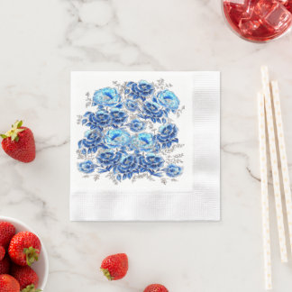 Servilleta De Papel Servilletas blue