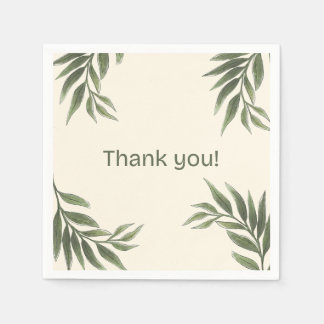 Servilleta De Papel servilletas bodas con tema de oliva