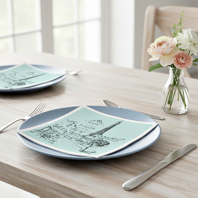 Servilleta De Papel Servilletas Cafe Paris (Subido por el creador)