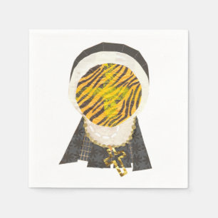 Servilleta De Papel Servilletas calientes de la monja del bollo