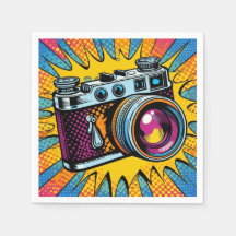 ¡servilletas coloridas!