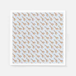 Servilleta De Papel Servilletas con diseño personalizado de jirafa beb