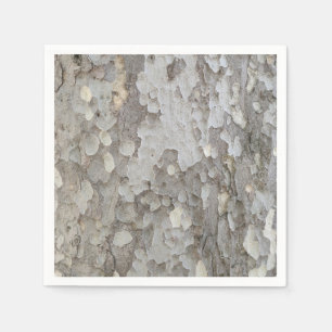 Servilleta De Papel Servilletas con estampado de corteza de árbol