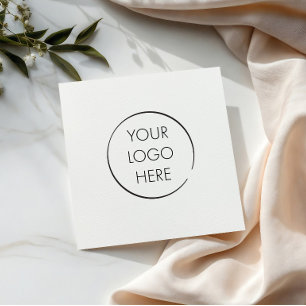 Servilleta De Papel Servilletas con logotipo de presupuesto, marketing